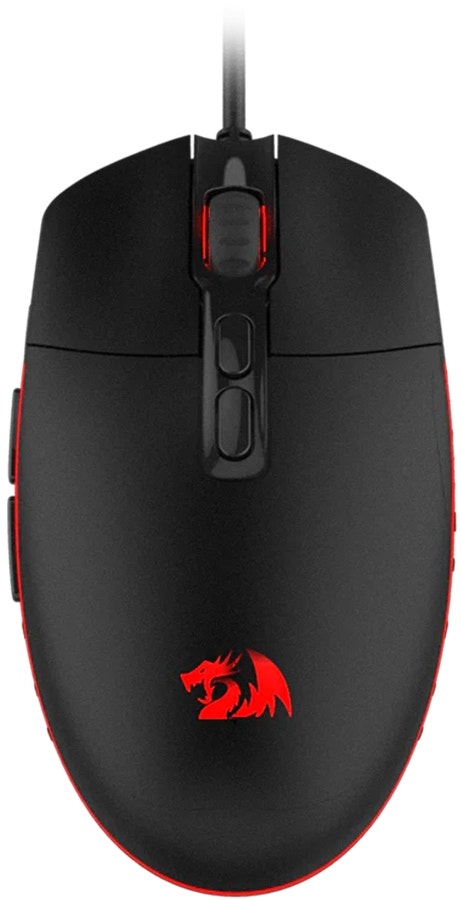 REDRAGON INVADER - MOUSE GAMING, RGB, NEGRO