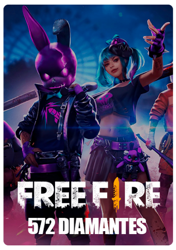 Free Fire Recarga por ID - 520 Diamantes + 52 Bonus