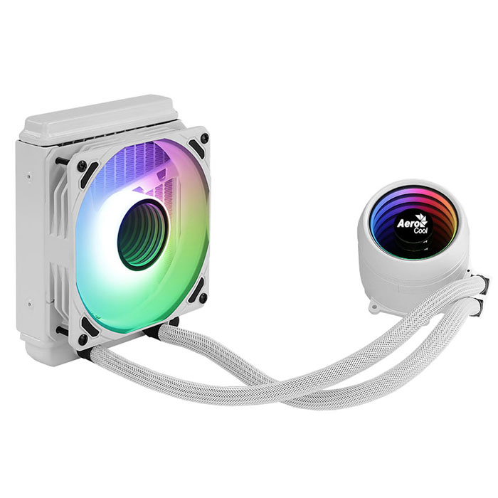 DISIPADOR AEROCOOL MIRAGE L120 WH / 120MM-MIRAGE PWM FAN*2