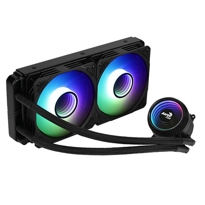 DISIPADOR AEROCOOL MIRAGE L240 / 240MM-MIRAGE PWM FAN*2