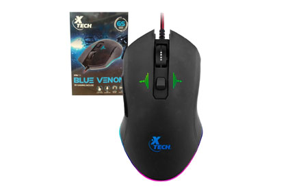 Xtech - Mouse - USB - XTM-710 - Accesorios