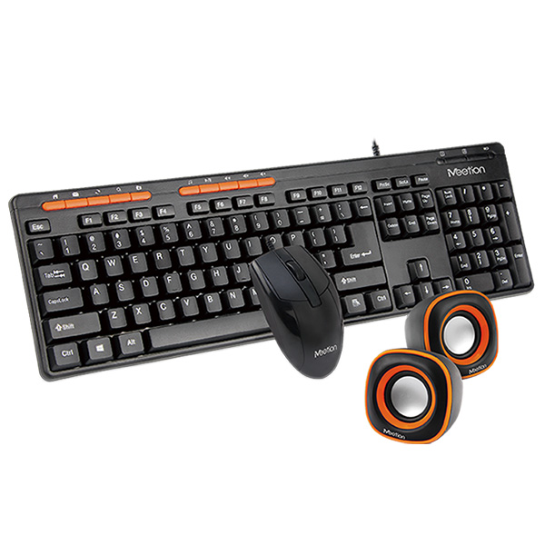 Meetion Combo - Mouse , Teclado y Bocina / Negro