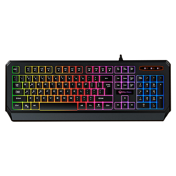 Meetion K9320 Teclado Backlit de Gaming - USB / Rainbow LED / Negro