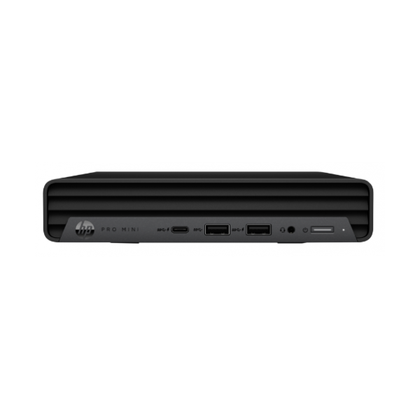 HP Pro Mini 400 G9 Intel® CoreTM i7-12700T (hasta 4,7 GHz con tecnología Intel® Turbo Boost, 25 MB de caché L3, 12 núcleos y 20 subprocesos, 8 GB DDR4 3200 SODIMM, Windows 11 Pro, Unidad de estado sólido de 512 GB PCIe® NVMeTM M.2 Con protección de HP Wolf Security (HP Sure Start Gen7, HP BIOSphere Gen6, HP Sure Click y HP Manageability Integration KitHP Secure Erase