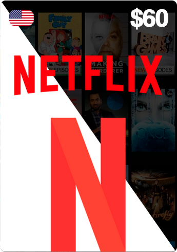 Netflix Gift Card - Código Digital $60