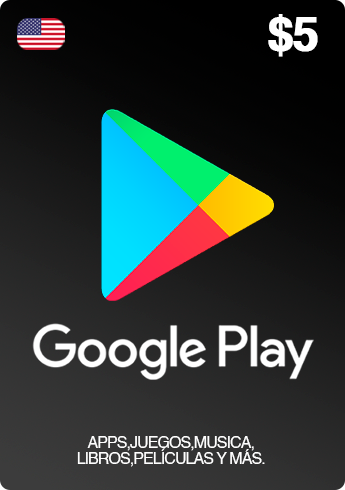 Google Play Store USA - Gift Card $5