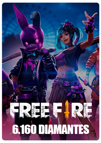 Free Fire Recarga por ID - 5600 Diamantes + 560 Bonus