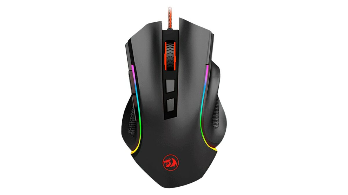 REDRAGON GRIFFIN - MOUSE GAMING, RGB, NEGRO