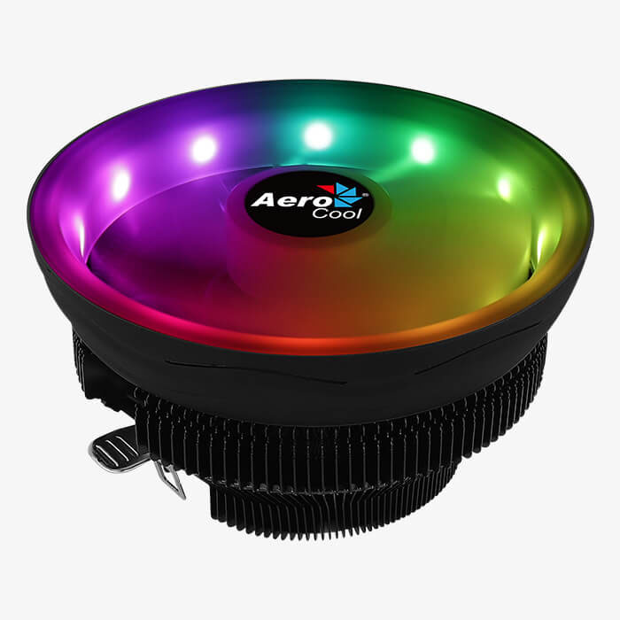 DISIPADOR AEROCOOL CORE PLUS ARGB PWM 4P / 12CM ARGB FAN- 4PIN PWM