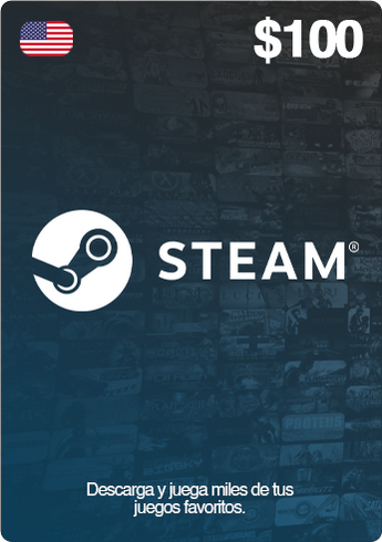 Steam USA - Gift Card $100