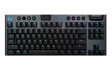 Logitech G915 TKL Tenkeyless LIGHTSPEED Wireless RGB Mechanical Gaming Keyboard - Teclado - backlit - Accesorios