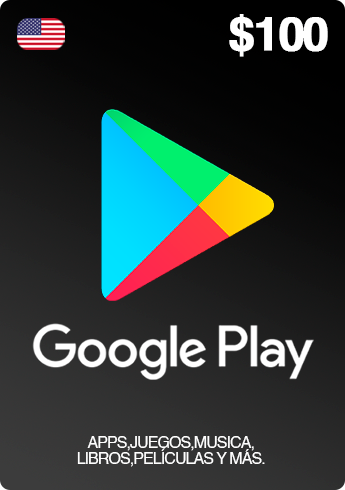 Google Play Store USA - Gift Card $100