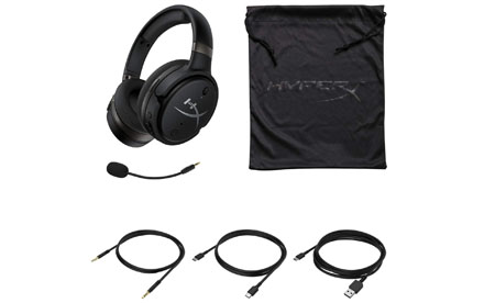 HyperX Cloud Orbit S - Auricular - tamaño complete - HX-HSCOS-GM/WW - Accesorios