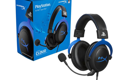 HyperX - Auricular - Para Consola de juegos PlayStation 4.- Cableado - HX-HSCLS-BL/AM - Accesorios