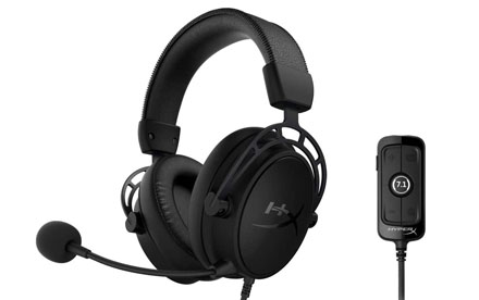 HyperX Cloud Alpha S - Auricular - tamaño complete - HX-HSCAS-BK/WW - Accesorios