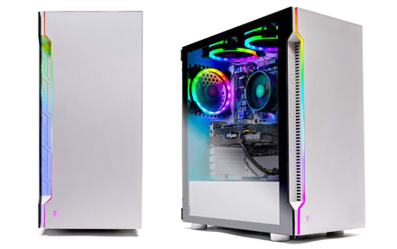 Gaming Computer PC Desktop - Ryzen 5 3600 3.6GHz, GTX 1660 Super 6G, 500 GB SSD, 16GB DDR4 3000MHz, ventiladores RGB, Windows 10 Home 64 bits, Wi-Fi 802.11AC