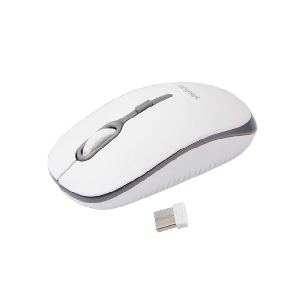 Meetion MT-R547(C) Mouse Inalambrico - 2.4GHz / 10m / Gris/rojo/verde/azul