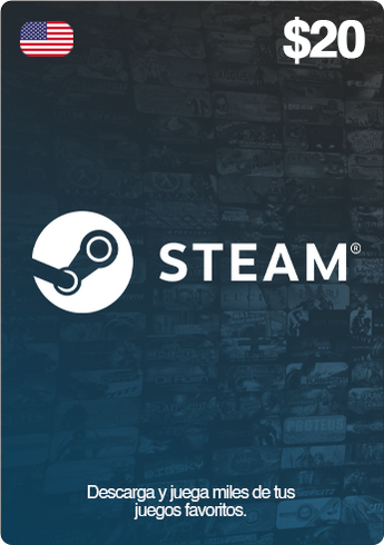 Steam USA - Gift Card $20