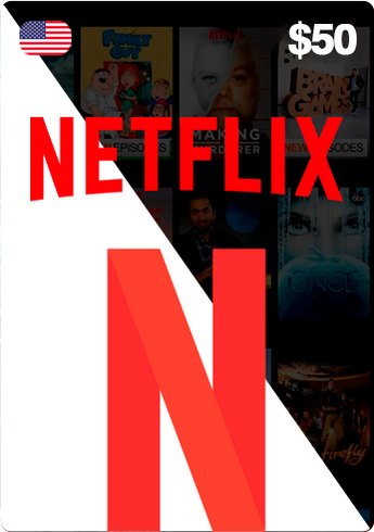  Netflix Gift Card - Código Digital $50