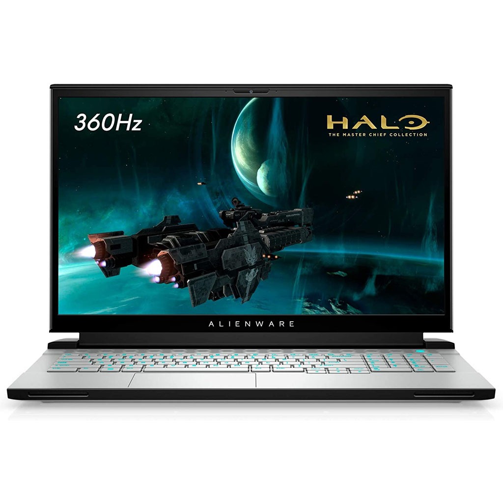 Alienware m17 R4, 17.3 pulgadas FHD (Full HD) portátil para juegos - Intel Core i7-10870H, 16 GB DDR4 RAM, 1 TB SSD, NVIDIA GeForce RTX 3060 6 GB GDDR6, Windows 10 Home - Luz lunar