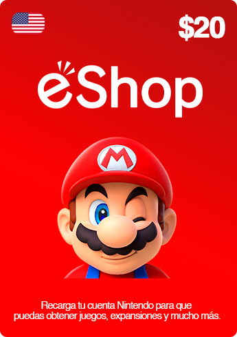  Nintendo eShop USA - Gift Card $20