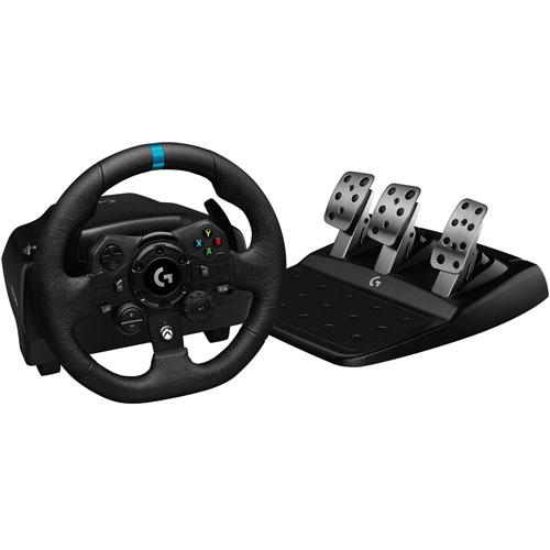 Logitech G923 - Juego de volante y pedales - cableado